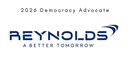 2026 democracy advocate Reynolds